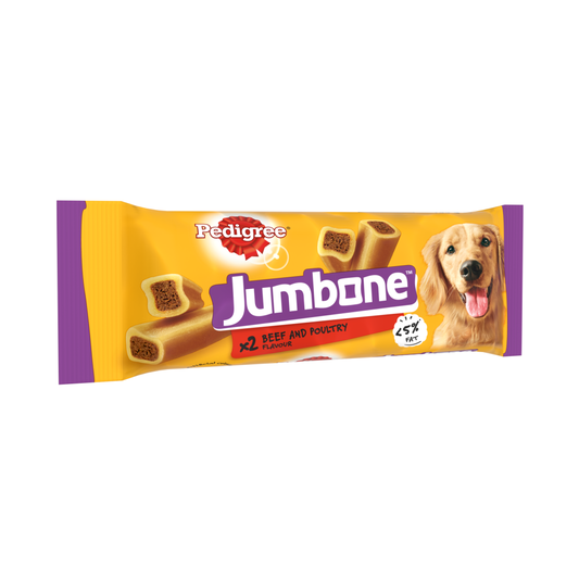 Pedigree Jumbone x2 Beef & Poultry 180g (DOGFOOD)