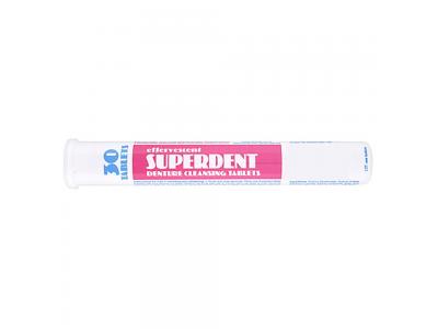 Superdent 30 Denture Cleansing Tablets (HOUSEHOLD)