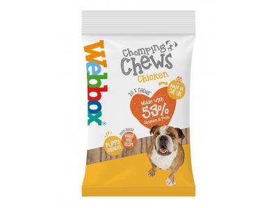 Webbox Chomping Chews Chicken 200g (DOGFOOD)