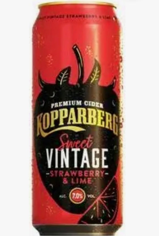 Kopparberg Sweet Vintage Strawberry & Lime Cider 500ml