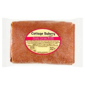 Cottage Bakery Jam Swiss Roll 380g (CAKES)