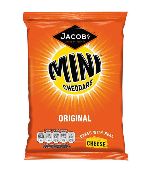 Jacobs Mini Cheddar Original 90g (CRISPS)