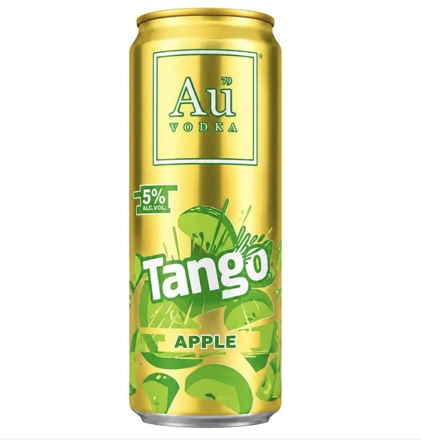 AU Vodka Tango Apple 330ml