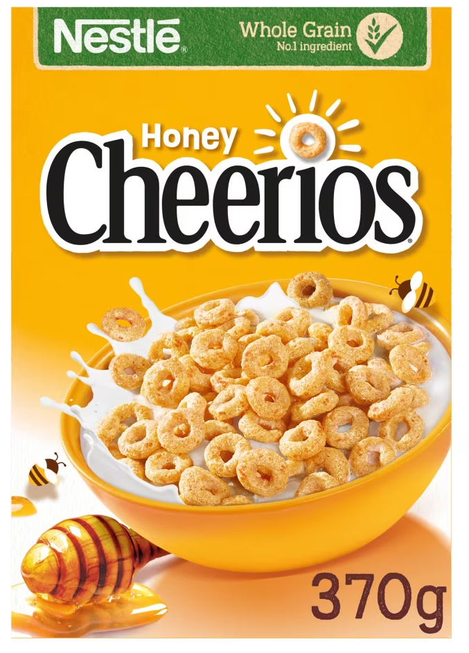 Nestle Cheerios Honey 370g (CEREAL)