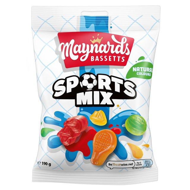 Maynards Bassetts Sports Mix 130g (SHAREBAG)