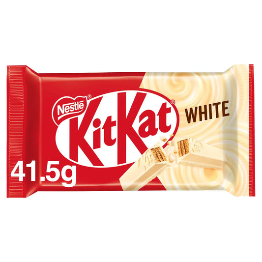 Nestle KitKat White 4 Fingers 41.5g (CONFECTIONERY)