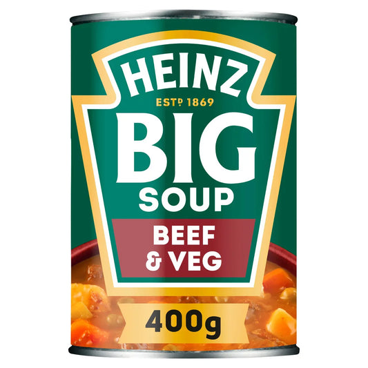 Heinz Beef & Vegetable Big Soup 400g (GROCERY)