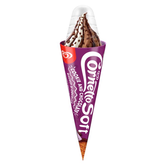 Walls Cornetto Cookies & Chocolatey Ice Cream Cone 140ml (FROZEN)