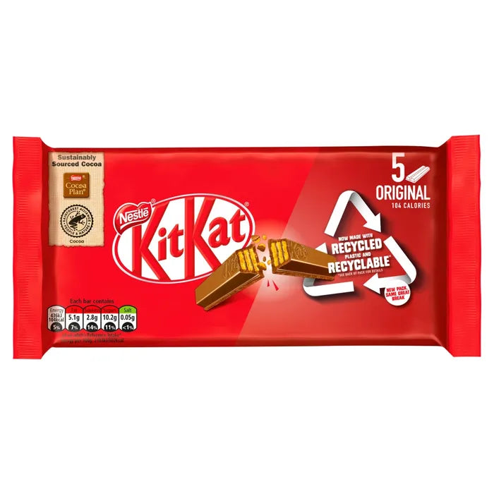 Nestle KitKat Wafer 5 Pack (BISCUITS)