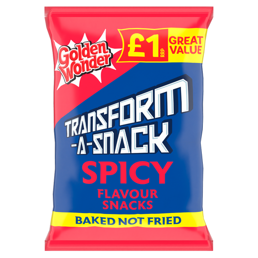 Golden Wonder Transform a Snack Spicy 56g (CRISPS)