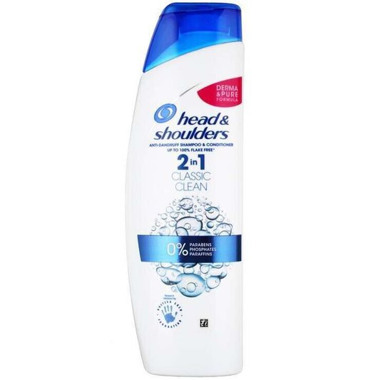 Head & Shoulders 2 in 1 Classic 225ml (HOUSEHOLD)