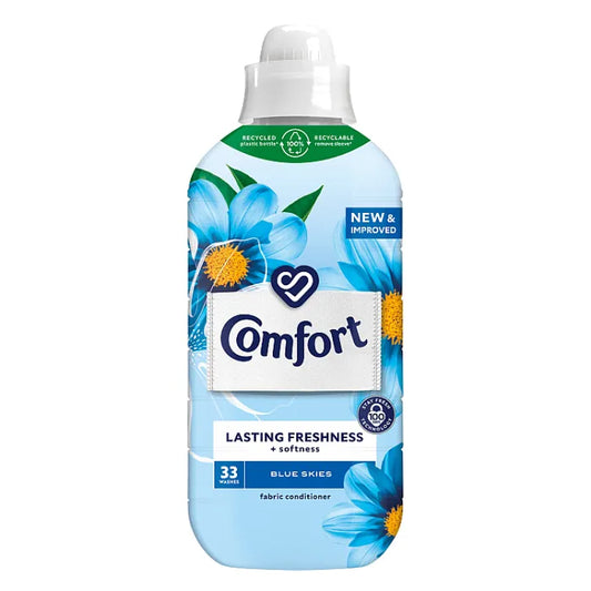 Comfort Fabric Conditioner Blue Skies 990ml (HOUSEHOLD)