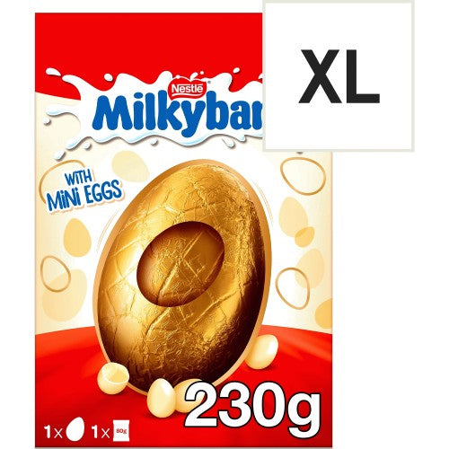 Nestle Milkybar With Mini Eggs Easter Egg 230g(Festive)