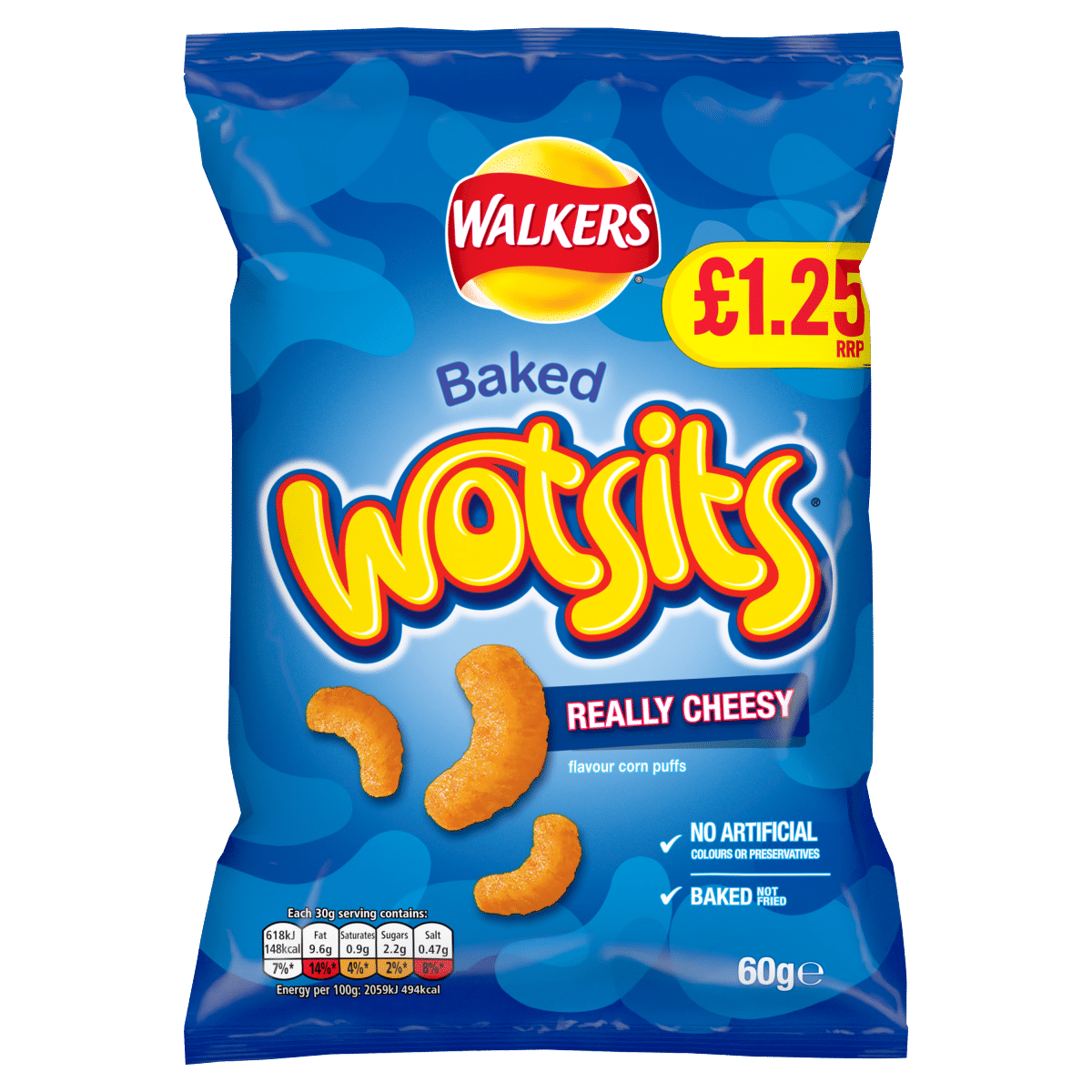 Walkers Wotsits 60g (CRISPS)