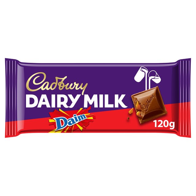 Cadbury DM Daim Block 120g (CONFECTIONERY)