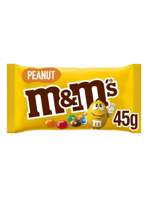 M&M Peanut Bag 45g (CONFECTIONERY)