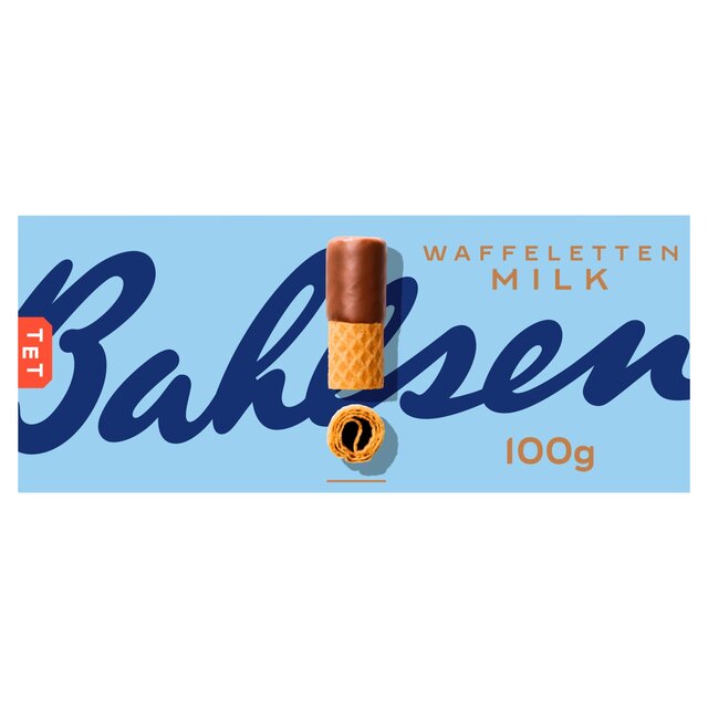 Bahlsen Waffeletten Milk Chocolate 100g (BISCUITS)