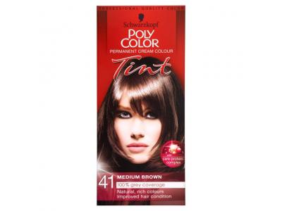 Poly Color Hair Colour Tint 41 Medium Brown (HOUSEHOLD)