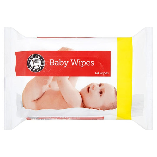 Euro Shopper 60 Baby Wipes (CHILDCARE)