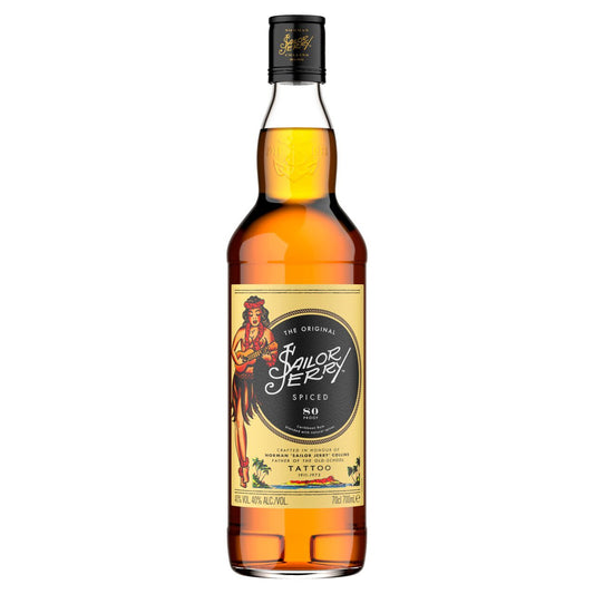 Sailor Jerry Spiced Rum 70cl (ALCOHOL)