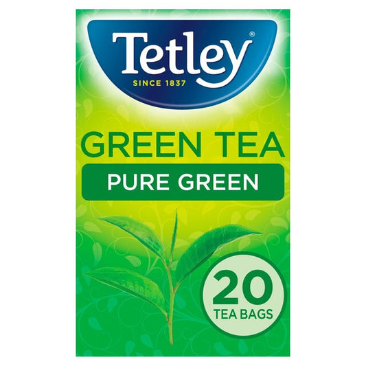 Tetley Pure Green Tea 20 Bags (BEVERAGES)