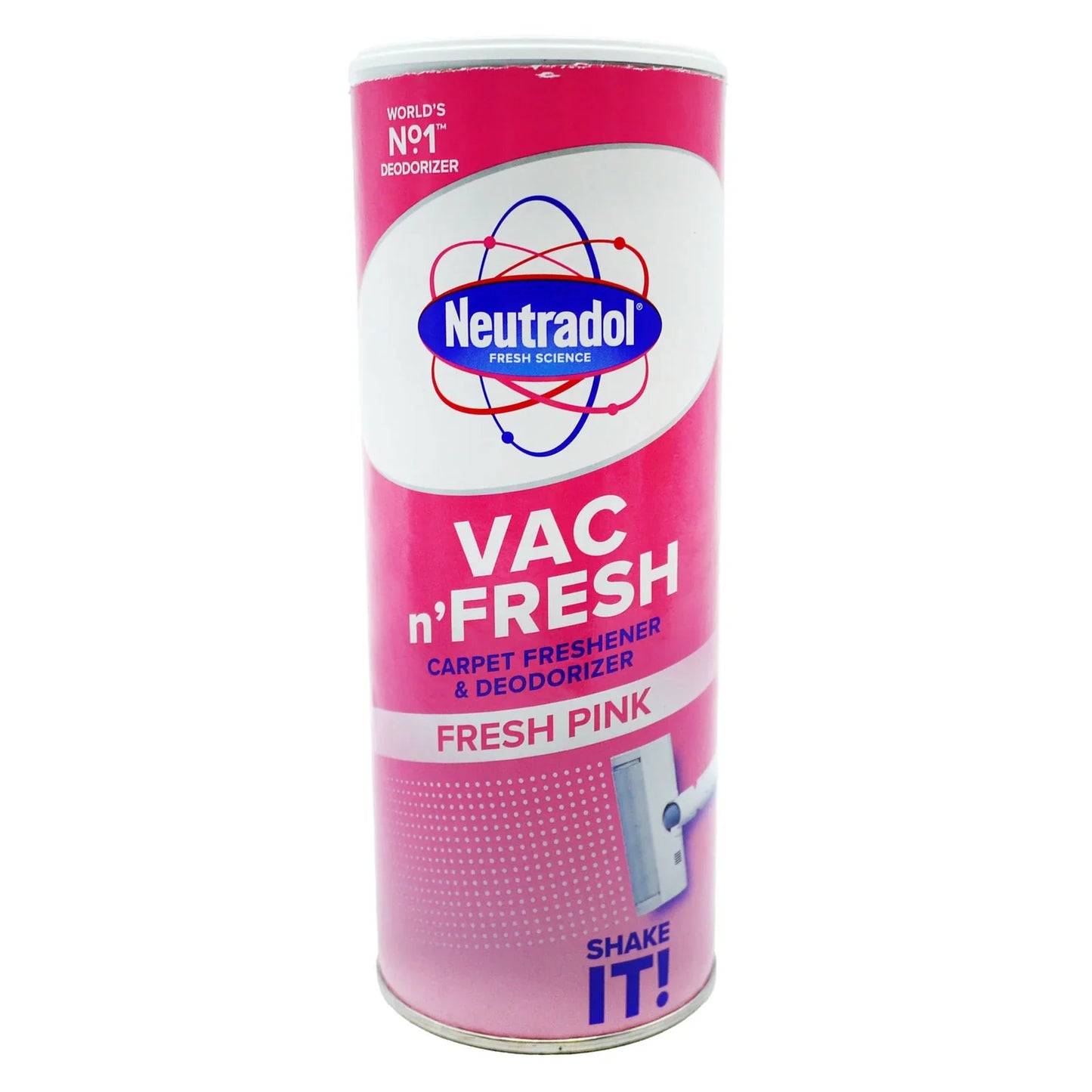 Neutradol Vac n' Fresh Pink Carpet Deodorizer & Freshener 350g (HOUSEHOLD)