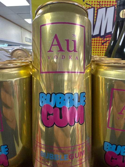 AU VODKA BUBBLEGUM 330ml
