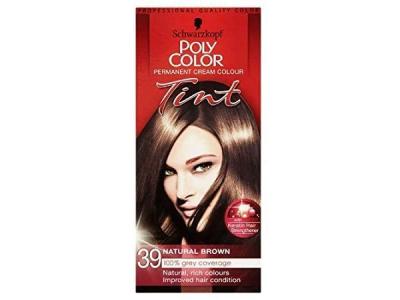 Poly Color Hair Colour Tint 39 Natural Brown (HOUSEHOLD)