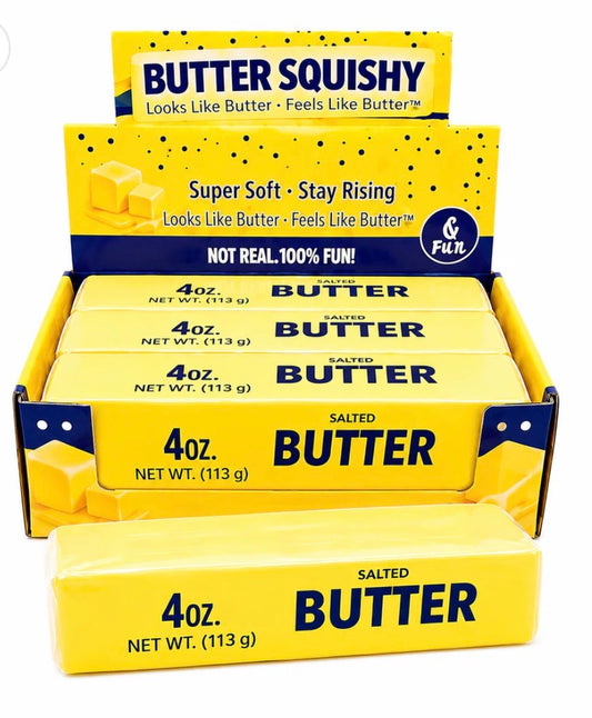 Butter Squishy Toy Ages 3+