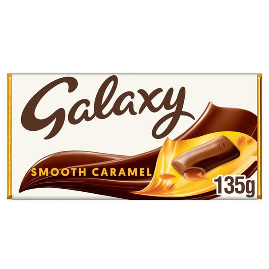 Galaxy Smooth Caramel Block 135g (CONFECTIONERY)