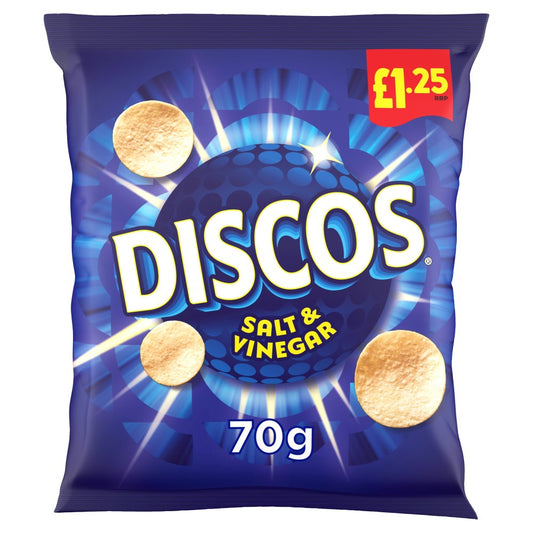 Discos Salt & Vinegar 70g (CRISPS)