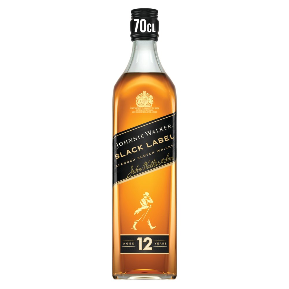 Johnnie Walker Black Label Scotch Whisky 70cl (ALCOHOL)