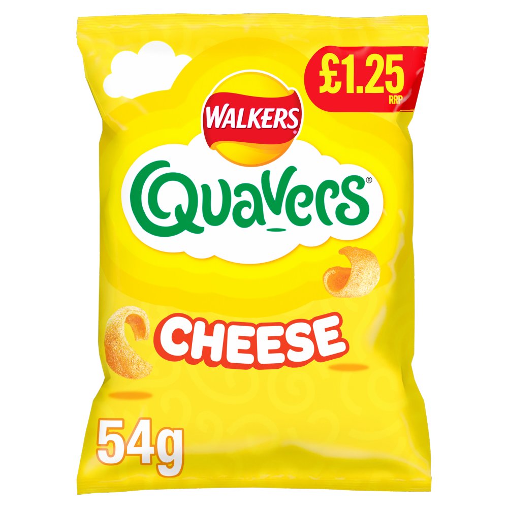 Walkers Quavers Cheese 54g (CRISPS)