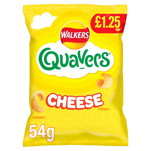 Walkers Quavers Cheese 54g (CRISPS)