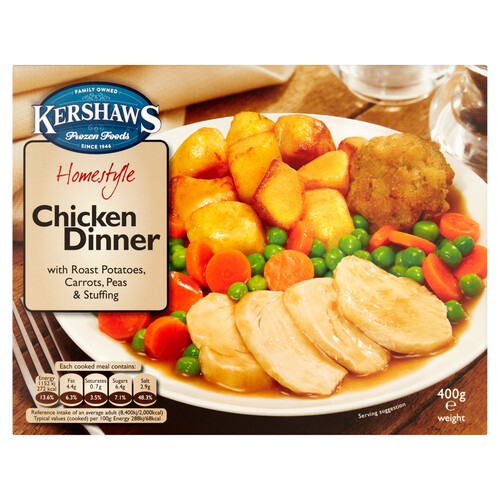 Kershaws Chicken Dinner 400g (FROZEN)