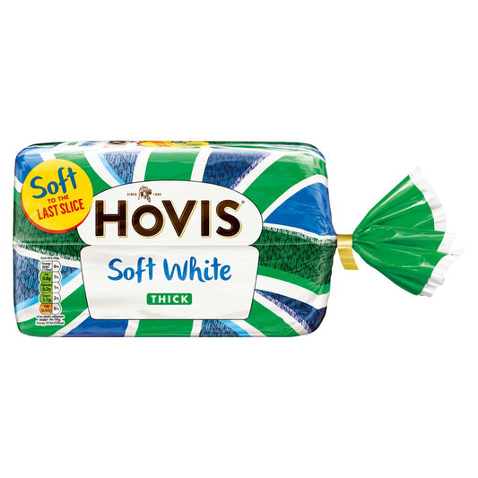 Hovis Soft White Thick Bread 800g (ESSENTIALS)