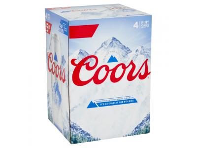 Coors Light 4x568ml (ALCOHOL)