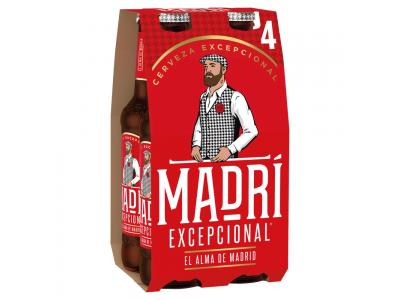 Madri Excepcional 4x330ml Bottles (ALCOHOL)