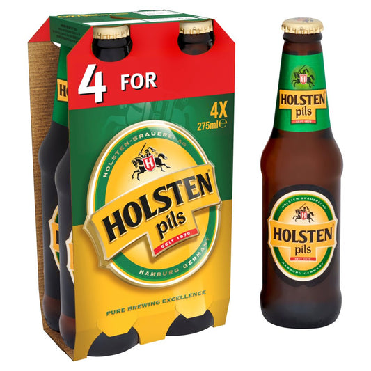 Holsten Pills 4x275ml Bottles (ALCOHOL)