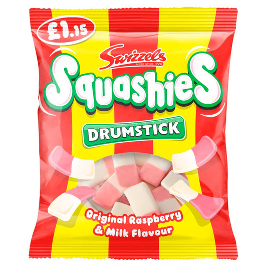 Swizzels Drumstick Original Raspberry & Milk 120g (SHAREBAG)