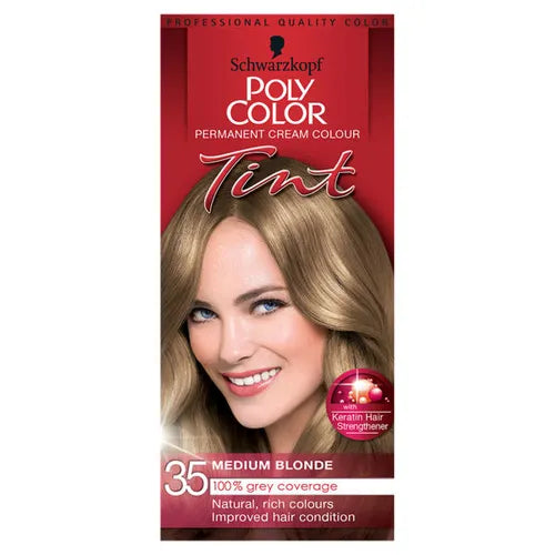 Poly Color Medium Blonde 35 Hair Colour Tint (HOUSEHOLD)