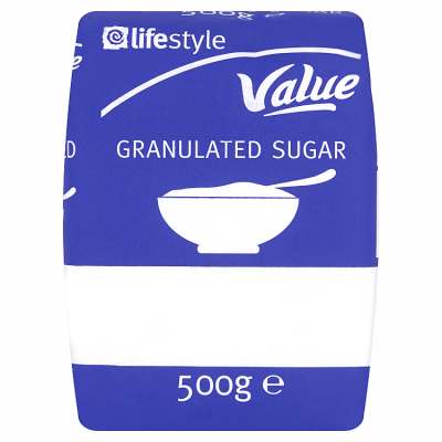 Lifestyle Granulated Sugar 500g (GROCERY)