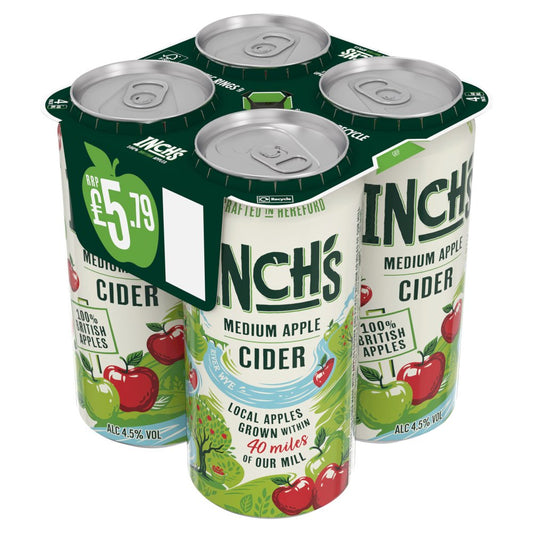 Inch's Apple Cider 4x440ml (ALCOHOL)