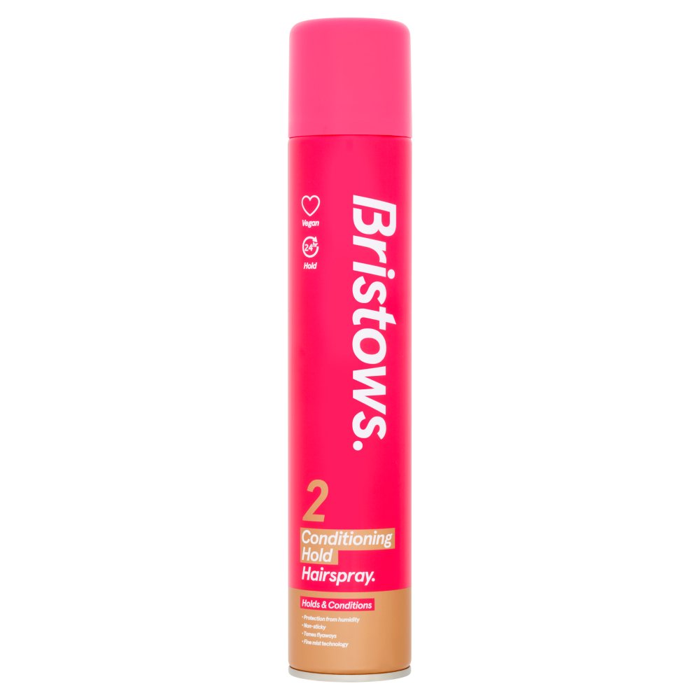 Bristows 2 Conditioning Hold Hairspray 400ml (HOUSEHOLD)