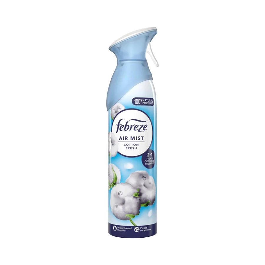 Febreze Air Mist Cotton Fresh Spray 185ml (HOUSEHOLD)