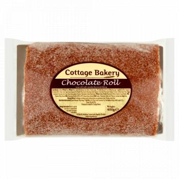 Cottage Bakery Chocolate Roll 400g (CAKES)