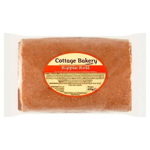 Cottage Bakery Ripple Roll 400g (CAKES)