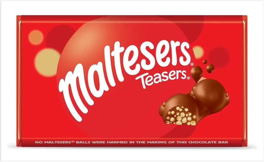 Maltesers Teasers Chocolate Block 100g (CONFECTIONERY)