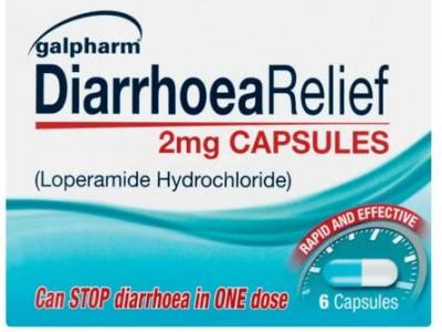 Galpharm Diarrhoea Relief 6 Capsules (MEDICINE)