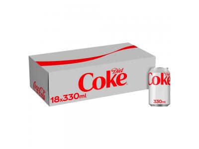 Coke Diet 18x330ml (MULTIPACK)